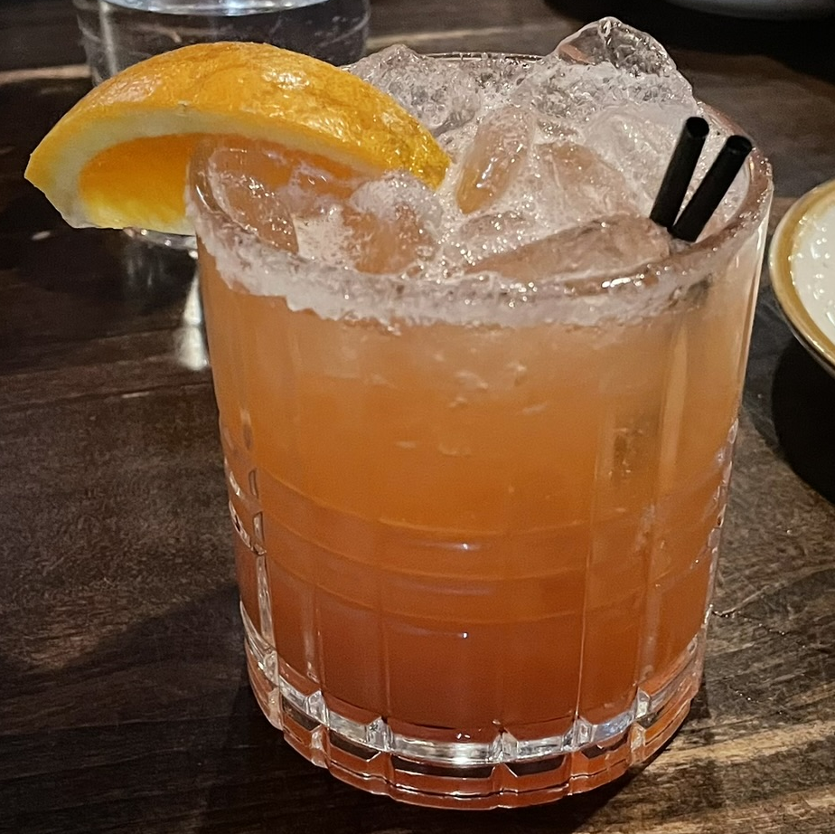 Virgin Blood Orange Margarita at the Block Restaurant