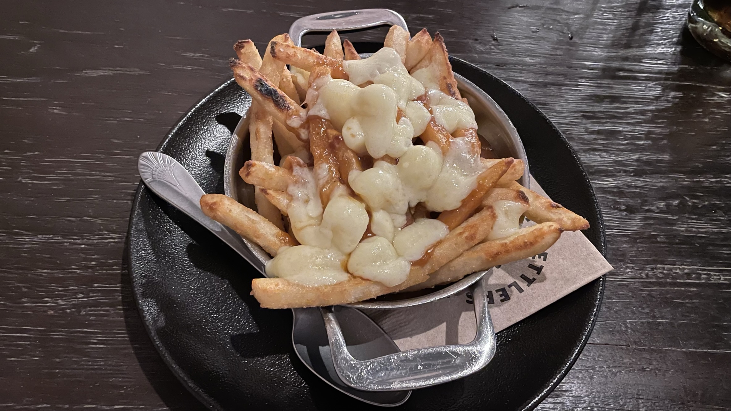 Dish of poutine