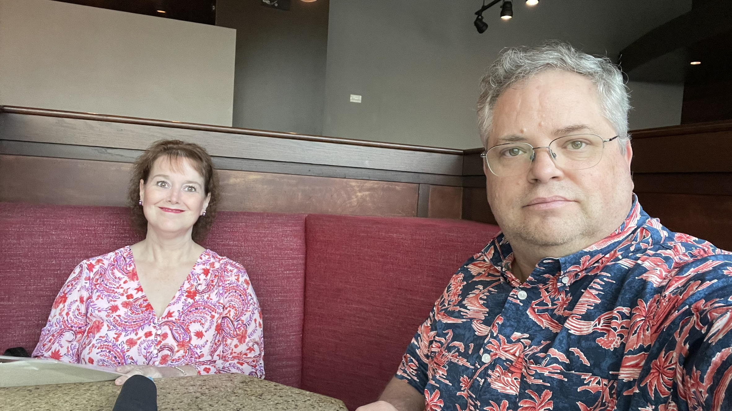 Brian T. and Kathy Hill celebrate their anniversary at the Melting Pot