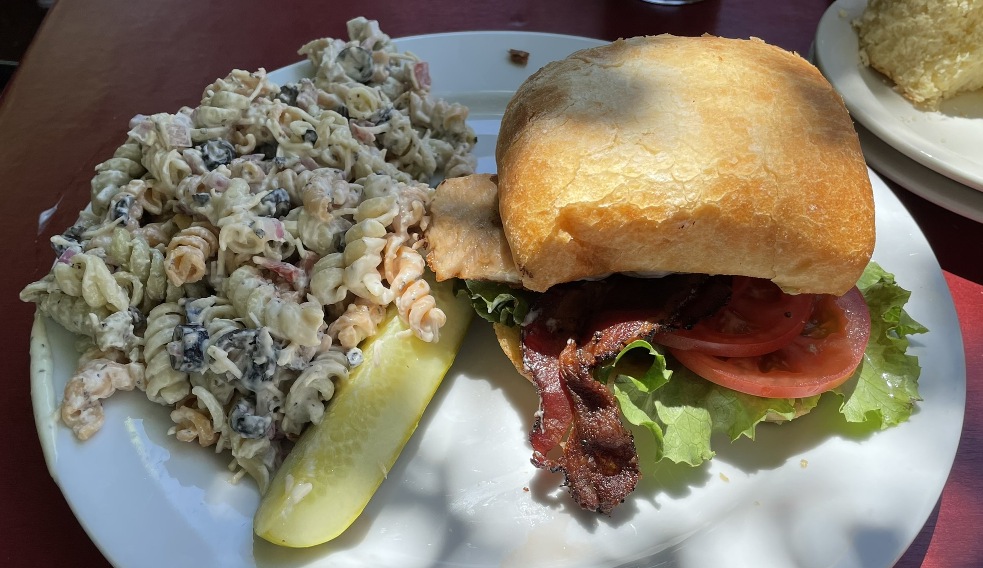 Salmon BLT Sandwich at Ruth's Diner