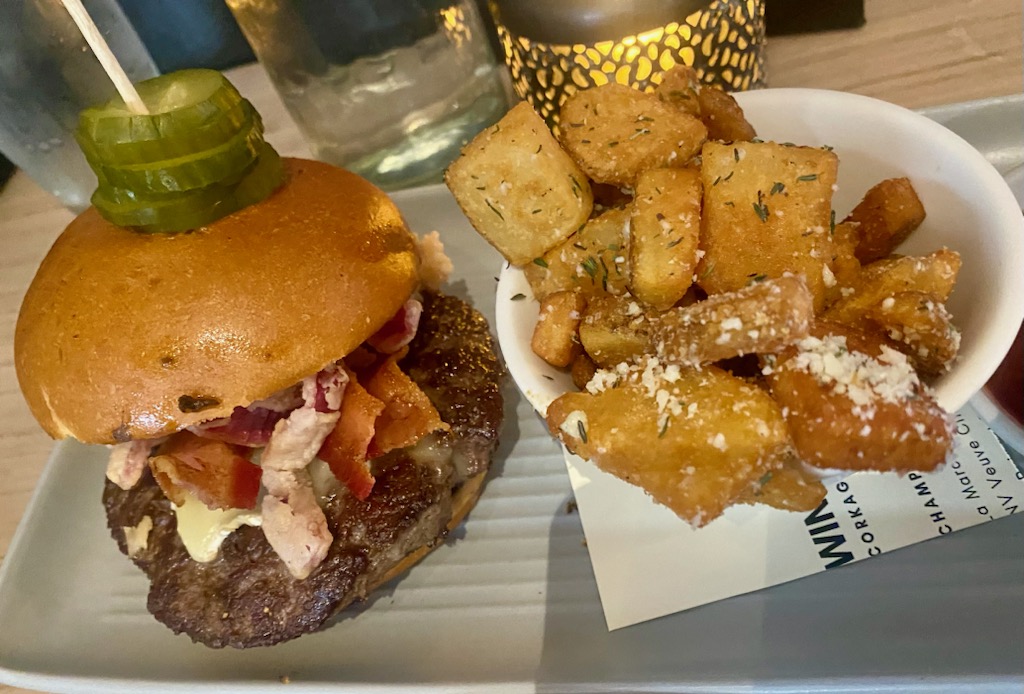 A brisket burger